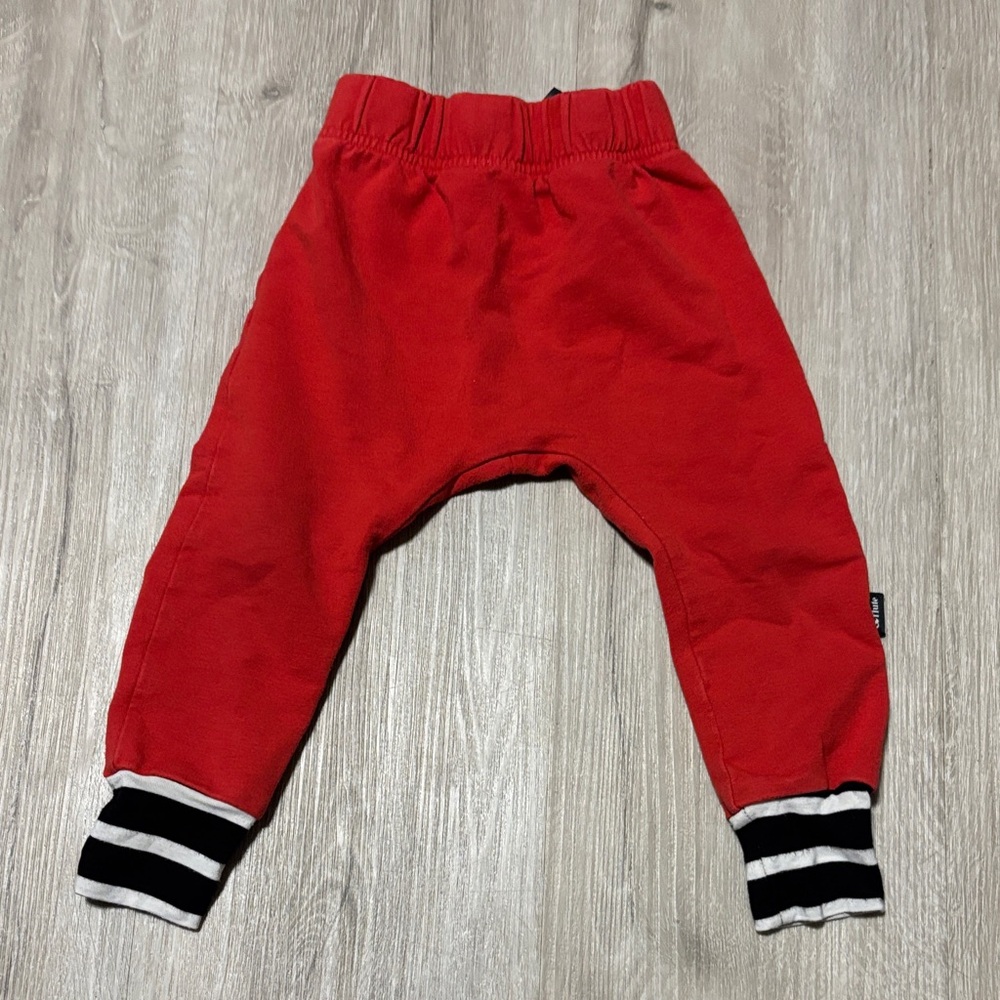 Whistle & Flute Kids Bottoms with Striped Cuffs
